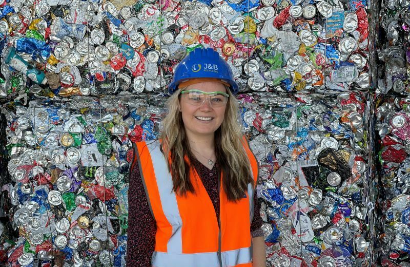 industry placement at J&B Recycling